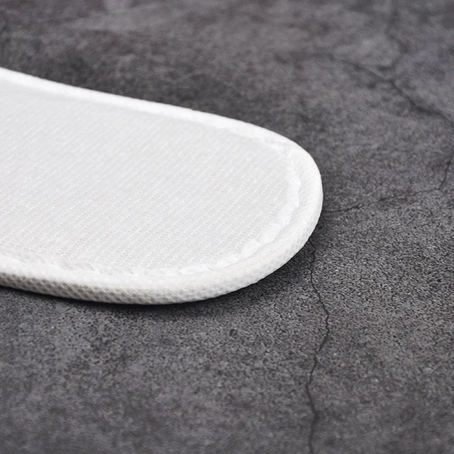 
Custom Slippers Men Women Disposable White Terry Slippers for Hotel Home SPA Resort 