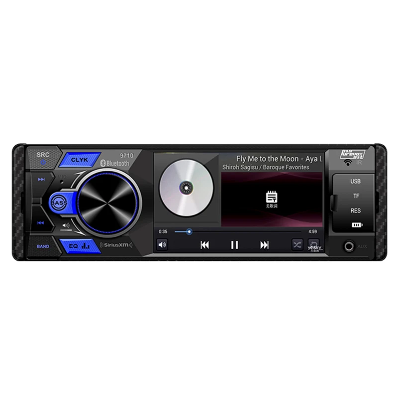 Single Din Android Car MP3 MP4 MP5 Player BT USB Port Audio Digital Media Car Stereo Radio Receiver