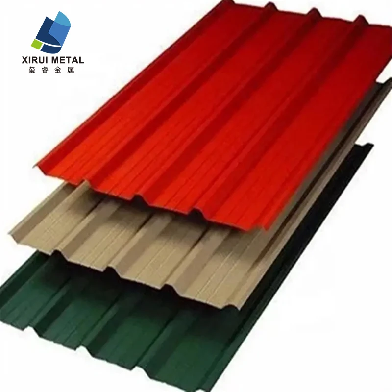 Best selling ppgi corrugated sheet material coated metal roof tile Color steel tile roofing sheet