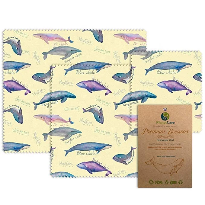 
Beeswax Food Wrap Organic Cotton Bowl Cover Reusable Sandwich Reusable Eco Friendly Bees Food Wrap 