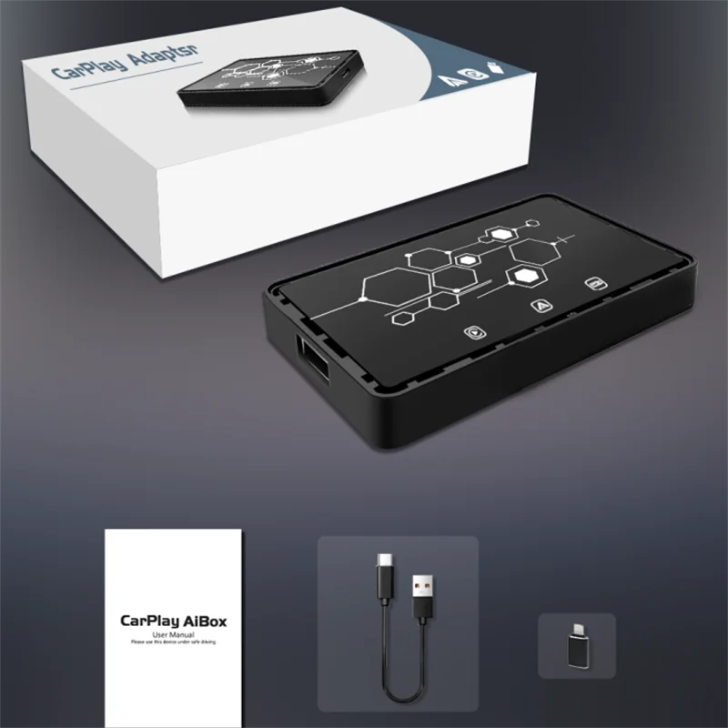 CPA7 Wireless Carplay Smart Box Android Auto YouTube Netflix USB flash drive playback phone mirroring push