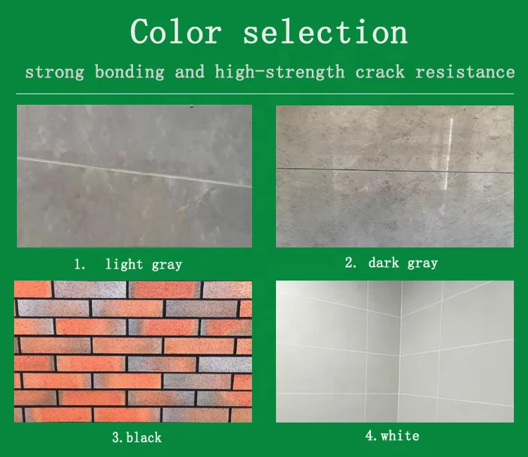 Polymer dry powder mortar tile grout cement for floor and wall ceramic fill the gaps
