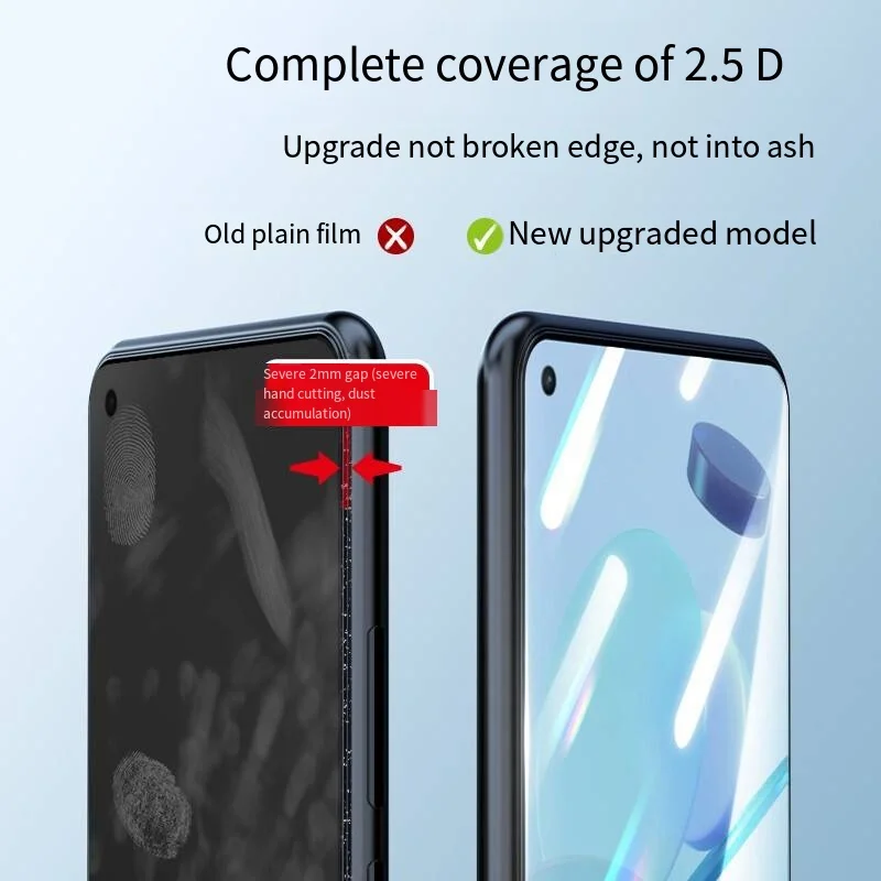 Защитное стекло Jmax 2.5D для экрана VIVO V 3 9 11 15 17 19 I /X 20 21 23 24 30 50 60 70 T