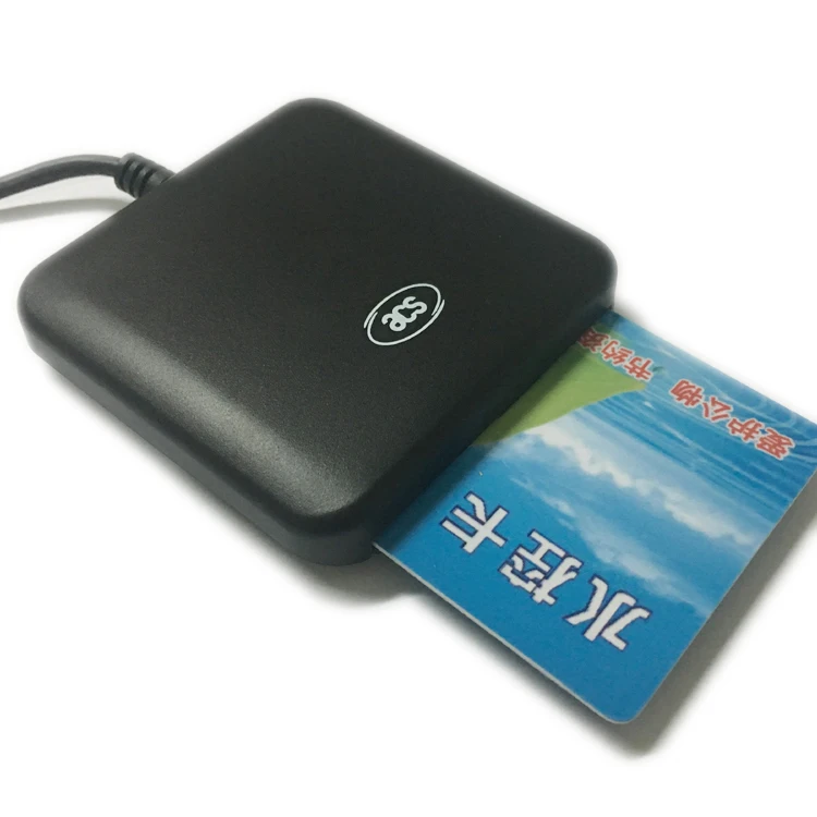 Original ACS ACR39 serial contact smart card reader for government banking application