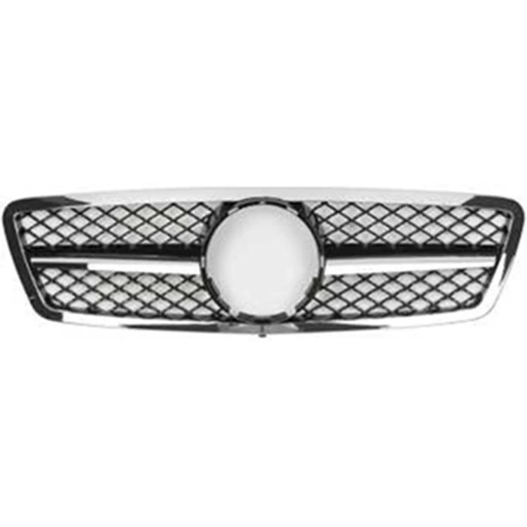Car body parts other exterior accessories Black AMG Car Bumper Grille for Mercedes Benz C W203 2000-2006