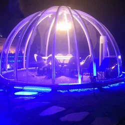 House Bed Tent Storm Snow Proof Customized Use Modern Prefab Geodesic Mini Tent House  Outdoor Inflatable House Tent