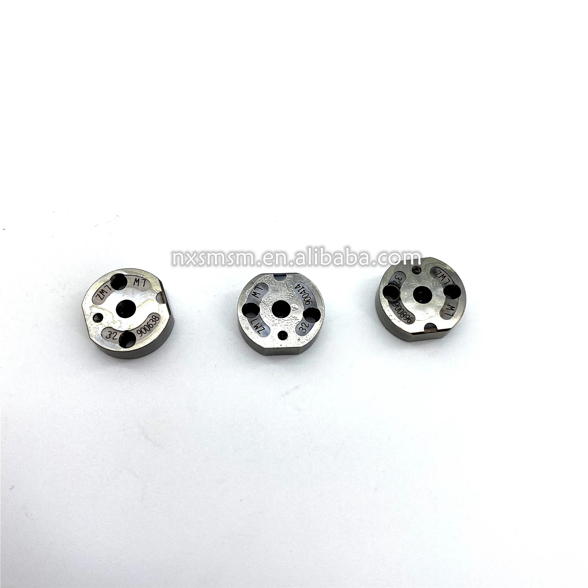 Liwei common rail injector control valve plate 32# fuel injection orifice plate for denso 095000-6070 Komatsu FC450-8