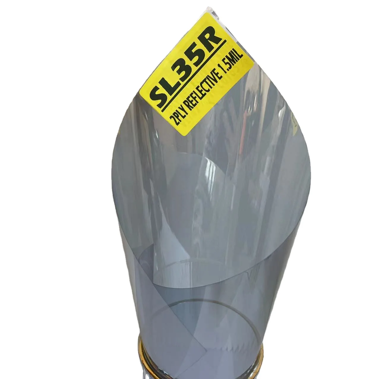 SL35R VLT 35% IR 62% SIVER REFLECTIVE APPLICATION OF PROTECTIVE FILM FOR CONSTRUCTION AND CAR WINDOW REFLECTIVE FILM