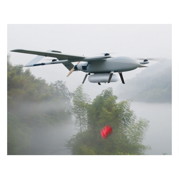 FOXTECH Greatshark330 Pro 2 Hours Long Endurance 3KG Payload Autonomous LiDAR Drones VTOL Delivery UAV