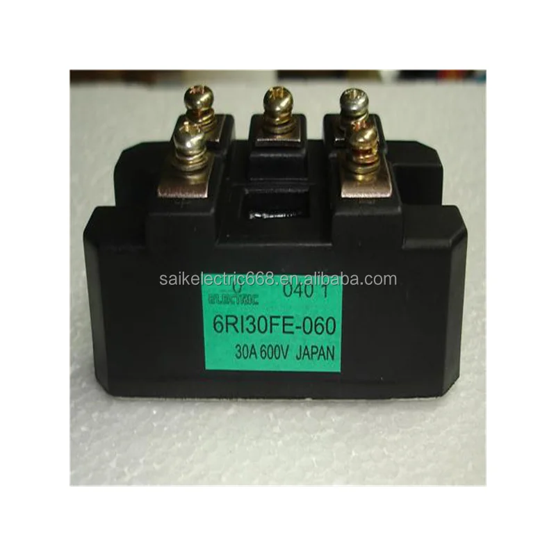 Electric Equipment Phase Diode Bridge Rectifier Thyristor Scr Half Controlled Rectifier Bridge 6RI75P-160