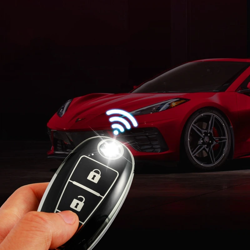 For Suzuki Swift Kizashi SX4 S-Cross Car Keyless Remote Key Smart Keychain Accessories Car Silicone Key Fob