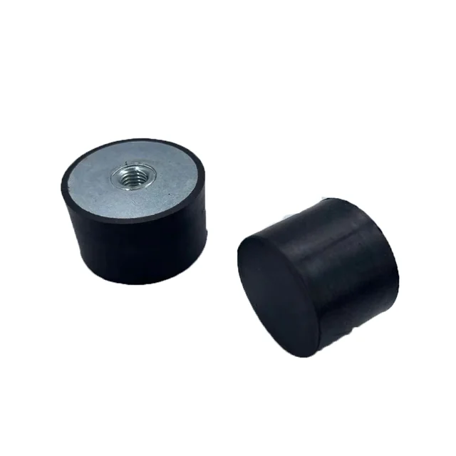 DE Typical custom - made rubber shock absorber load mounting with internal threads