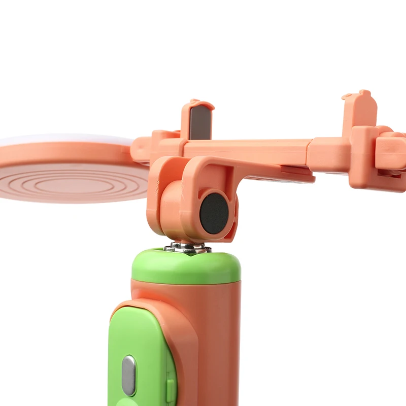 Somostel mobile phone selfie stick 360 rotation selfie stick with led light tripod stand smart remote control palo para selfies