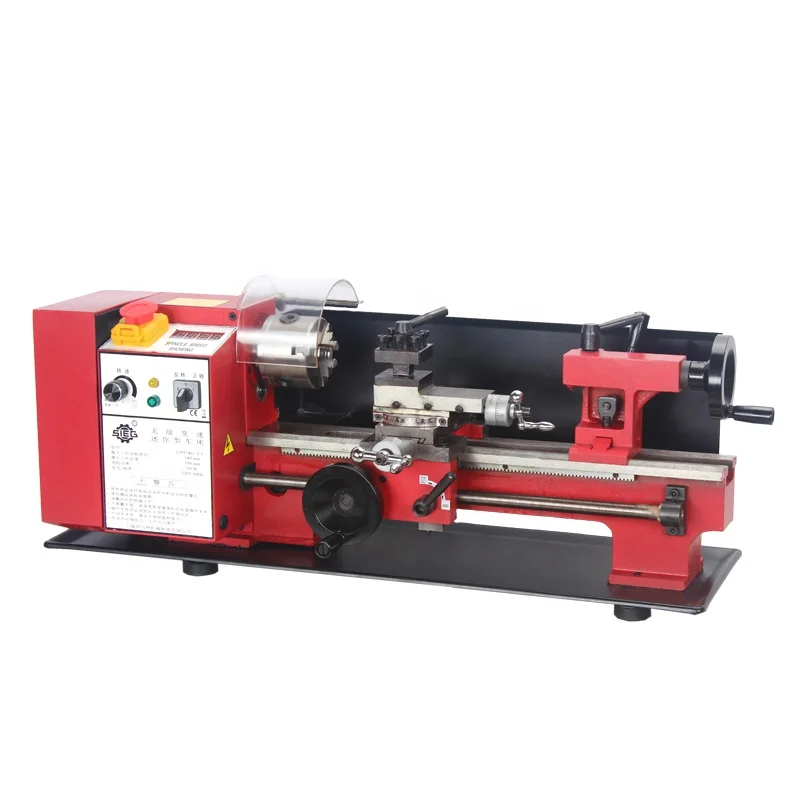 7x 14 Mini Precision Metal Lathe SIEG 350W motor+C3-350mm 2500RPM Variable Speed Mini Lathe Micro Wood & Metal Lathe