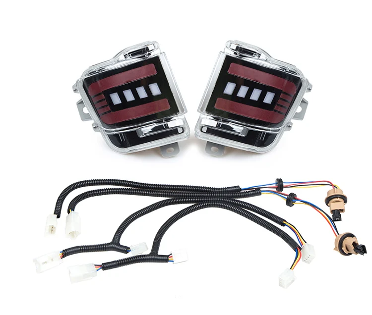 Auto Car Rear LED Fog Lighjt for Land Cruiser 2018 2019 2020 LC200