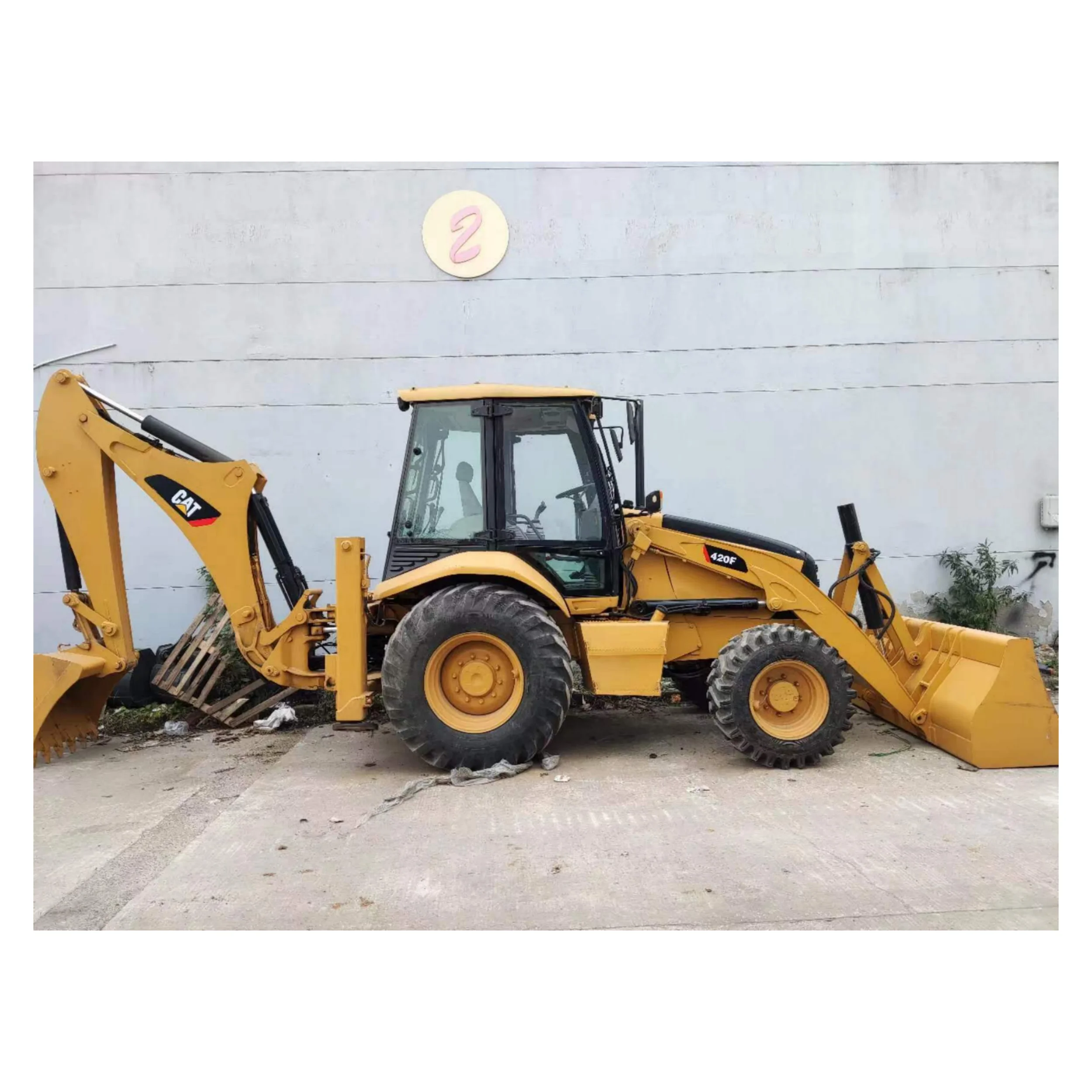 Used Caterpillar 420f backhoe loader good condition New Arrival! high performance hot sale