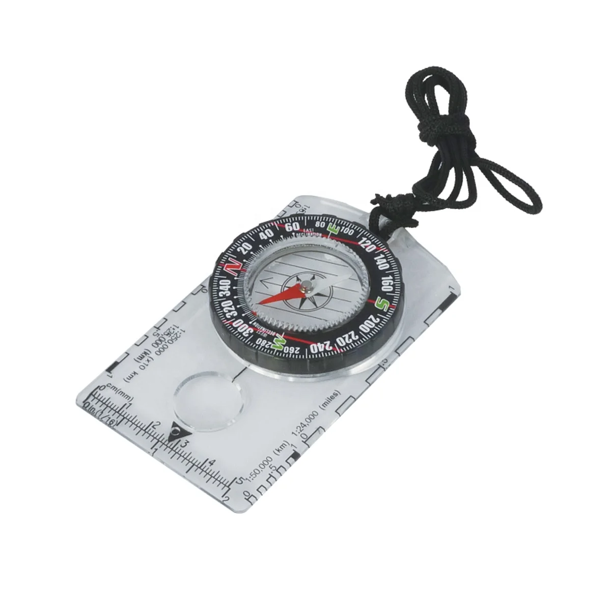 Acecamp Camping Transparent Acrylic map Compass for  Outdoor activities of camping hiking walking climbing forest adventure