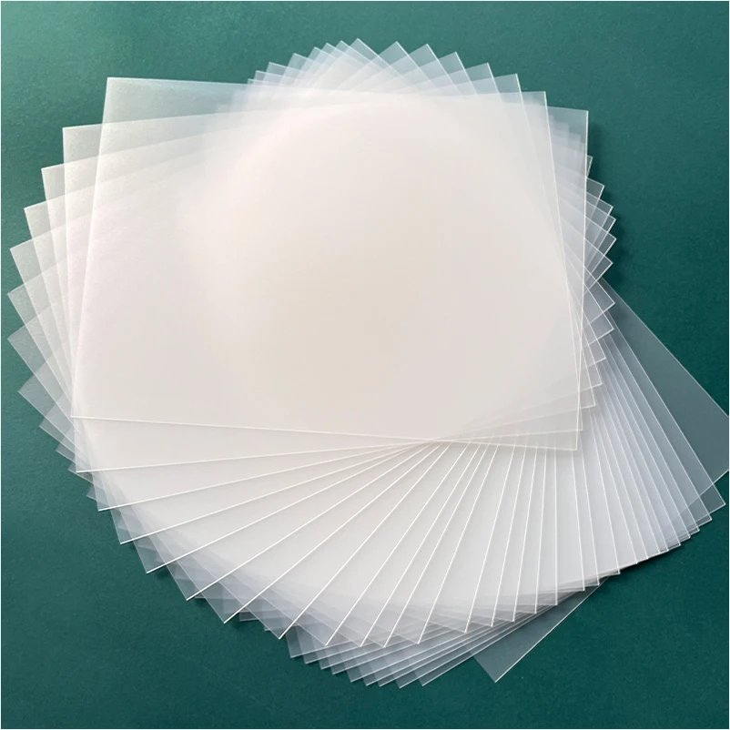 A4 200MIC 100PCS Factory Outlet PET Hard Book Binding Sheet Hard Cover Book Making Binding Fsc Paper