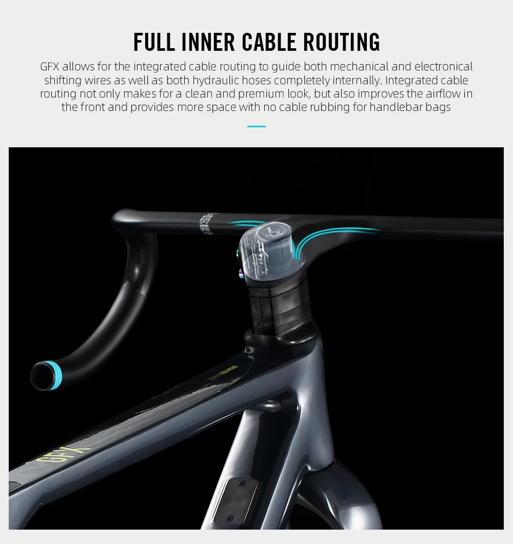 Lexon Carbon Road Bike frame Disc Brake Di2/Mechanical 700C Thru axle 12*142mm BB86 47C 2022 New Racing Gravel Bicycle Frames