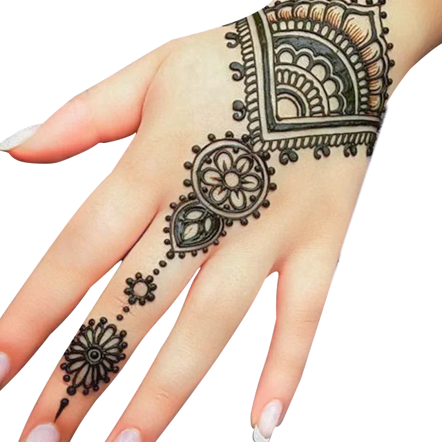 Latest Body Art Type Airbrush Henna Sticker Applying Henna Tattoo Stencil