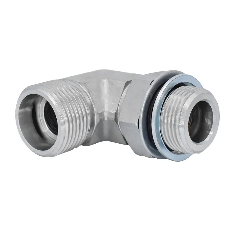 Metric Thread 1CG9-OG/1DG9-OG 90 Degrees Elbow Fittings For Hydraulic Systems Of Construction machinery