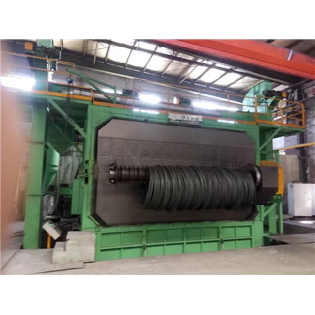 
Wire Rod in Coils Surface Shot Blasting Machine 