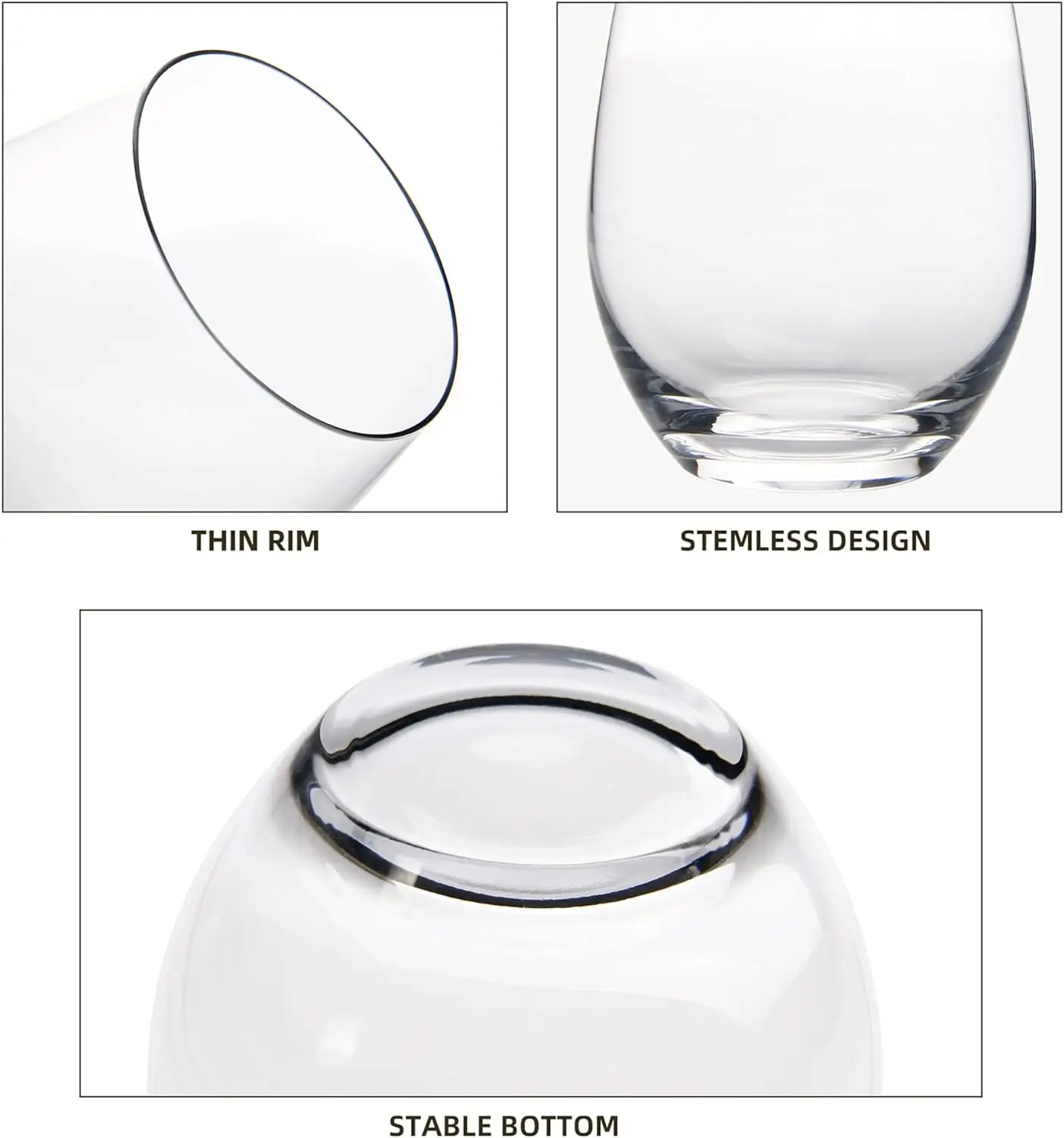 Crafted Wine Glass Beauty Drink Like a Beast Exquisite Pattern 18 oz Capacity Red Wine Glass