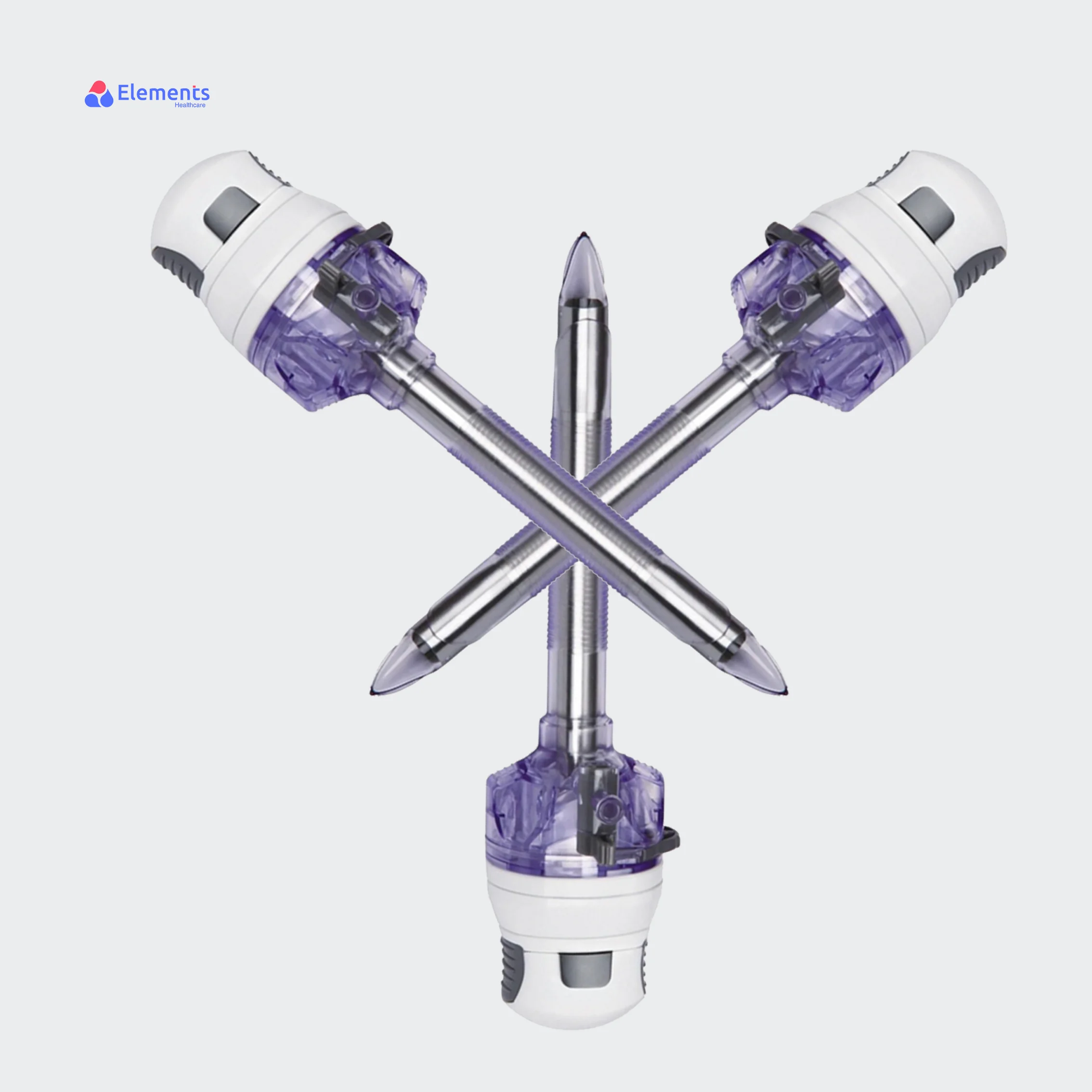 3mm 5mm 10mm 12mm Disposable Auto Shielded/Optical/Bladeless Trocar Laparoscopic Trocar