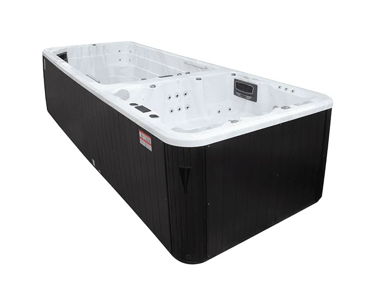 Outdoor Filter Heat Pump Swim Spa with LED Lights for Capsule Swimming Pools Hot Tubs and Ice Bathtubs-Accessory