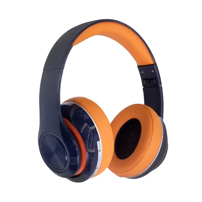 Wander P7235 3D Cotton Ear Muffs Wireless Headphones BT 5.0 Over-Ear Foldable HIFI Stereo Headset with Noise Cancelling