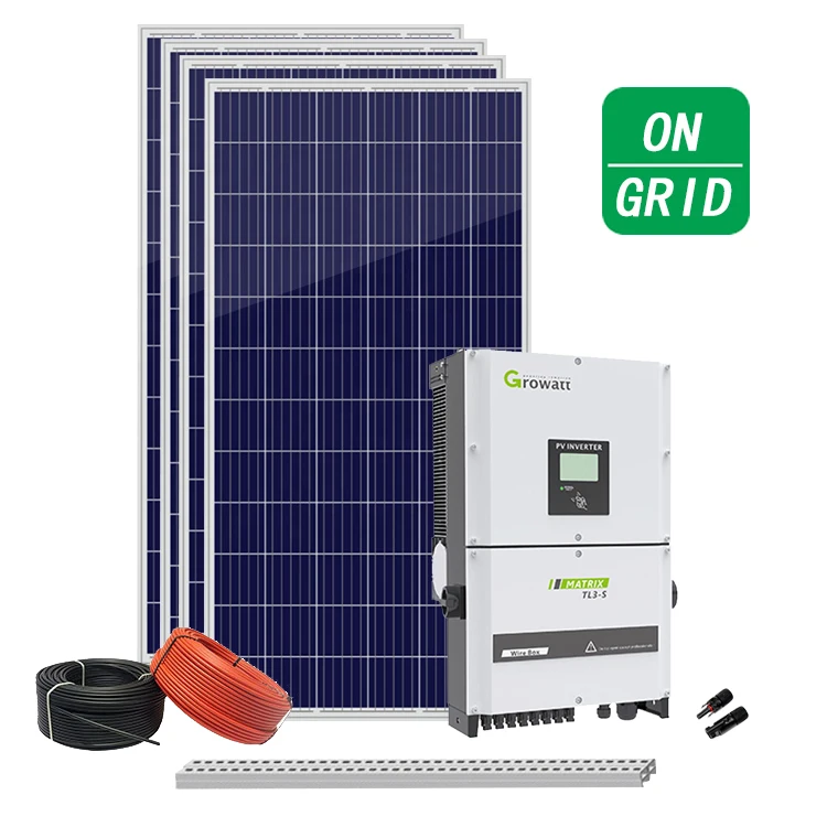 5 kw 6kw 7 kw 10kw 12kw 30kw 40kva 100kva 2000 kw 350kw on grid tied solar power system price