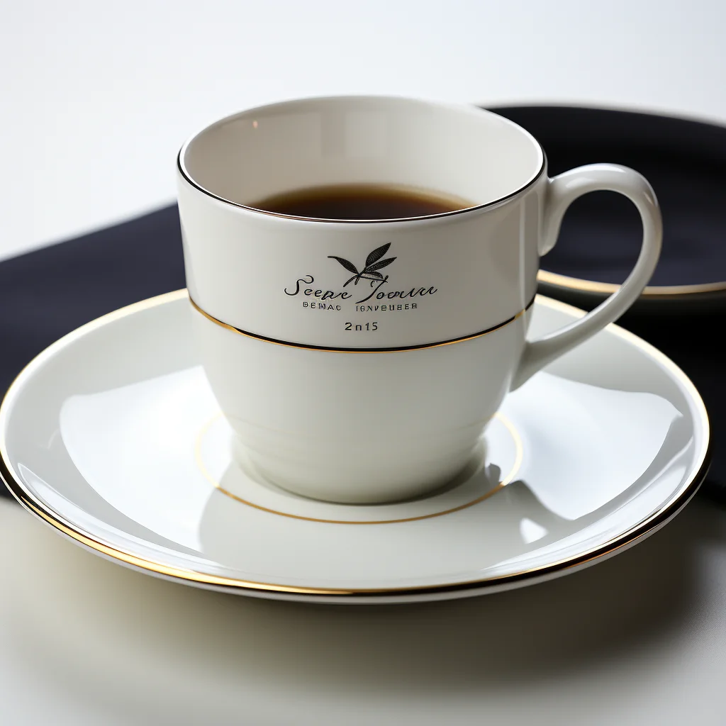 Изготовленный на заказ 150 мл капучино керамическая кофейная чашка фарфоровая эспрессо с печатным логотипом бренда или компании