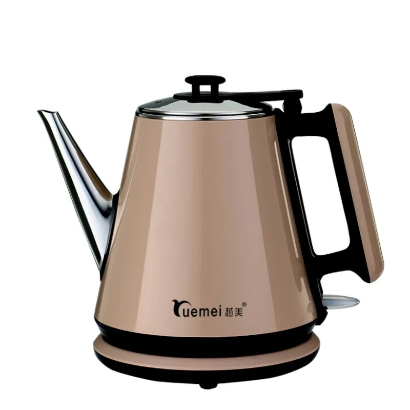 Yuemei 1.2L small capacity electric kettle stainless steel plastic electric kettle coffee tea maker coffee