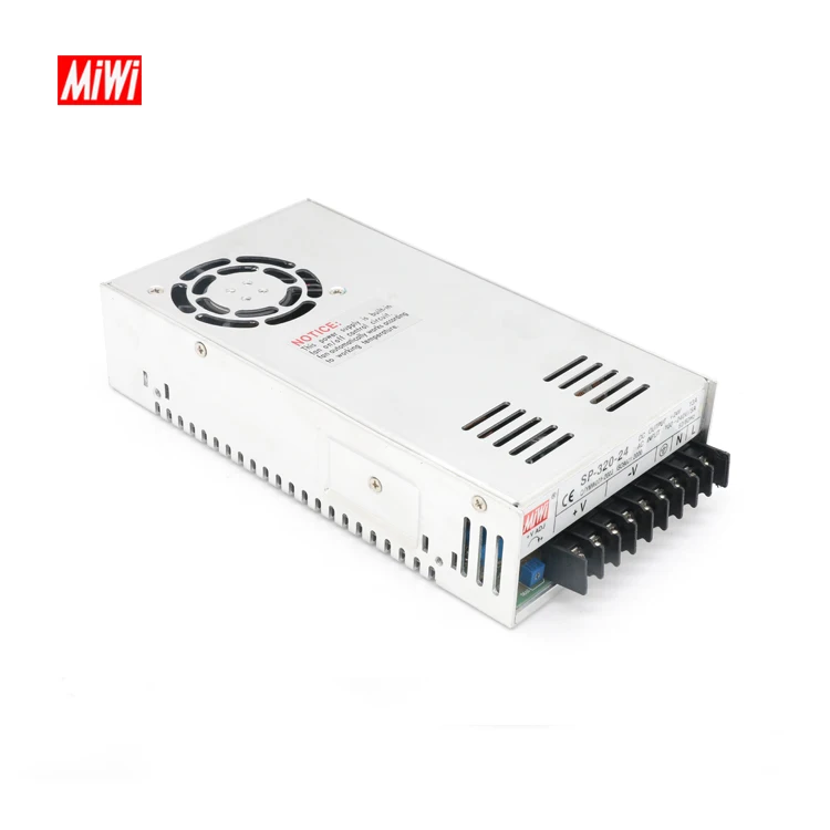 SP-320-12 Single Output PSU  PFC function 110V/220V AC to 12v dc switching power supply