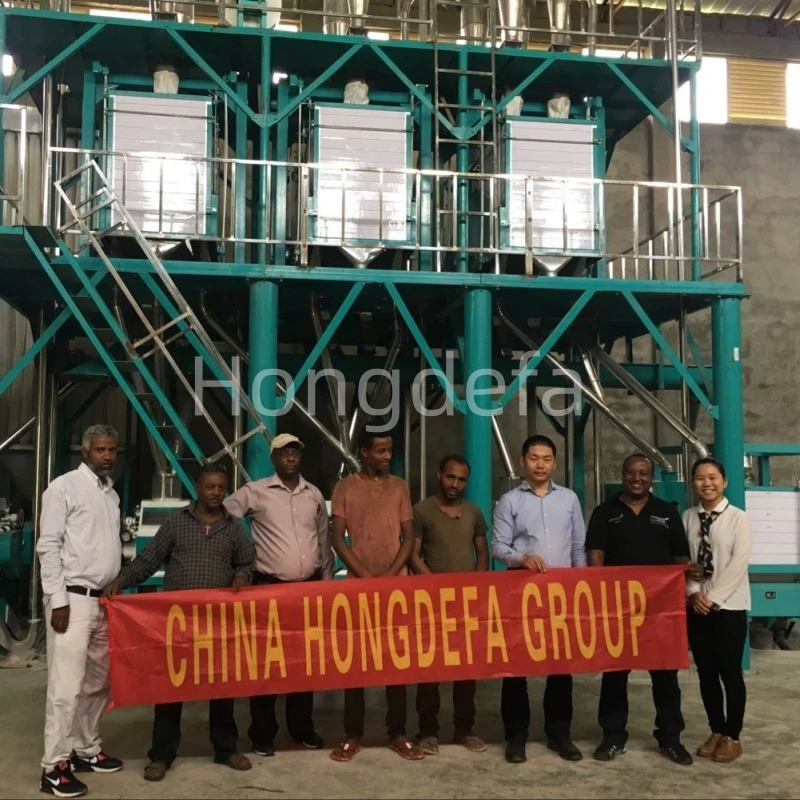 36t/24h Fully Automatic Wheat Flour Mill Machine for Installation