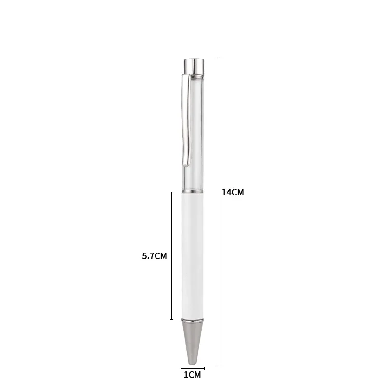 Subli-forward White Ballpoint Pen Custom Logo Pens Sublimation blank  pen Popular