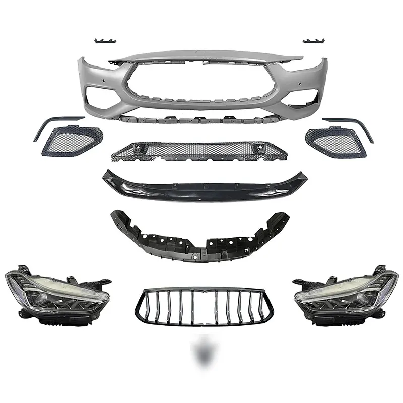 upgrade kit Wholesale Auto Body Kits Spare Parts Car Front Bumper Body Kits for MaseratiGhibli MODENA S