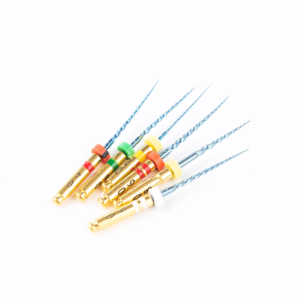 EASYINSMILE Cepillo Dental Bambu X3-Blue Max Files NITI Endodontic Files For Endodontic Obturation System