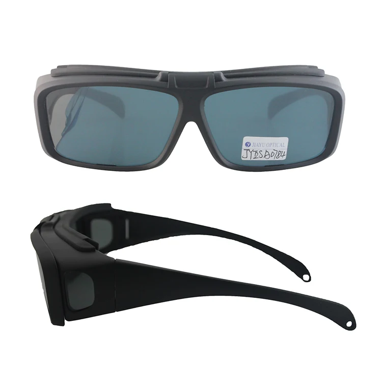 Comfortable uv400 Cover over Optical Prescription Frames Flip Up Fit Over Polarized Fishing Fitover Sunglasses