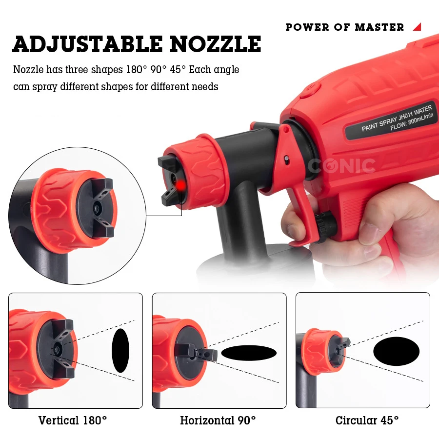 Профессиональный Многофункциональный Электрический распылитель для рисования бытовой Краскораспылитель