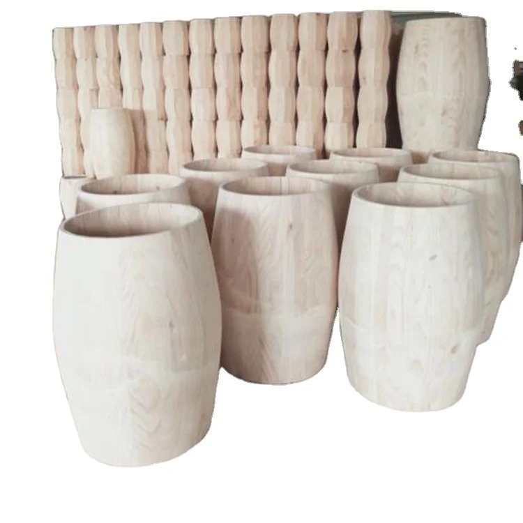 factory supply custom decoration wood barrel