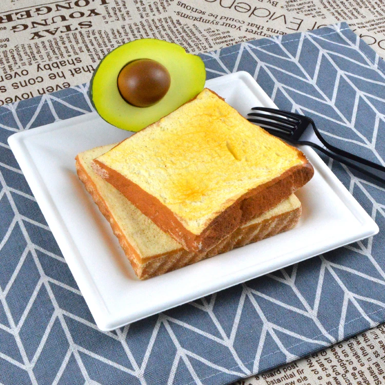 Good selling disposable 6 inch square sugarcane bagasse paper plate for food biodegradable disposable