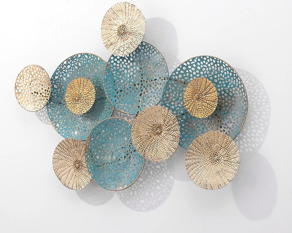 Art flower Metal Decoration Items metal wall tree of life decor for Home Decoration