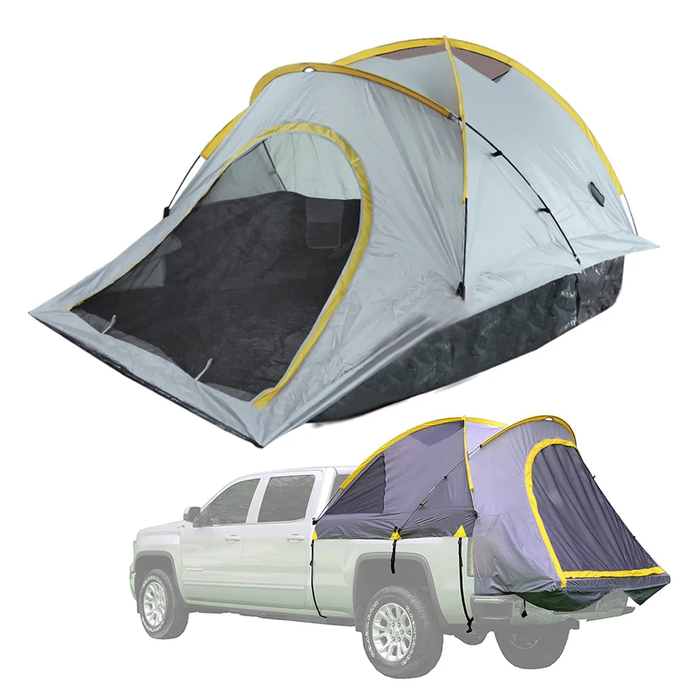 Wholesale Factory Direct Sales Outdoor Camping Roof Top Truck Tent Big Room Camper Bed Pickup Truck Tents For Trucks