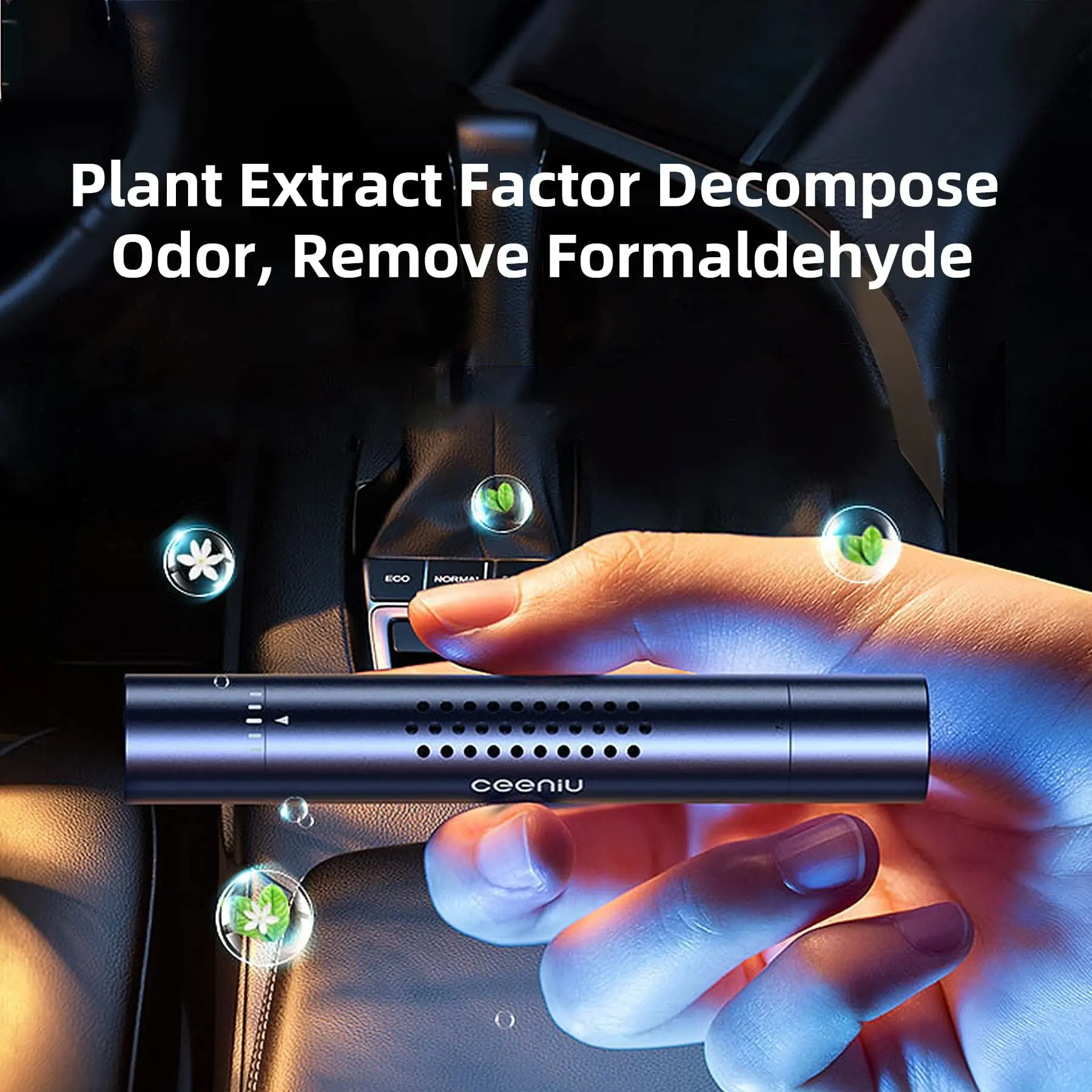 Custom logo Private label Car Interior Accessories Air Fresheners Car Diffusers For Essential Oils Car Vent Clip