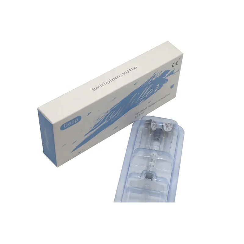 Factory Price Hyaluronic Acid Buttock Breast Lip Face Dermal Filler For Anti-wrinkles Injections With Ce Certificate