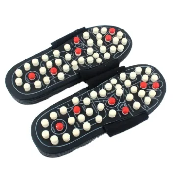 Acupoint Massage Slippers Sandal For Men Women Feet Chinese Acupressure Therapy Medical Rotating Foot Massager Shoes Unisex