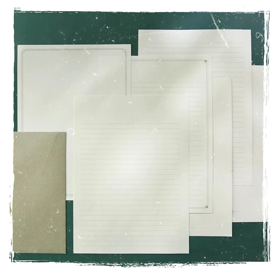 Custom Letterhead Paper Envelopes for Letter Writing Premium Quality Paper for Professional Correspondence