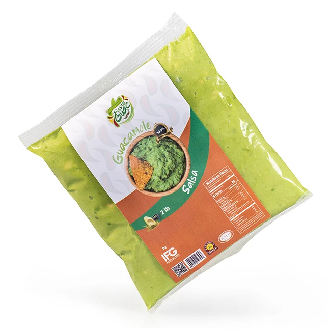 Mexico Supply Vegetable Fresh Fruit Sales Frozen Products Instant Food Guacamole Avocado Sauce Green For Salad