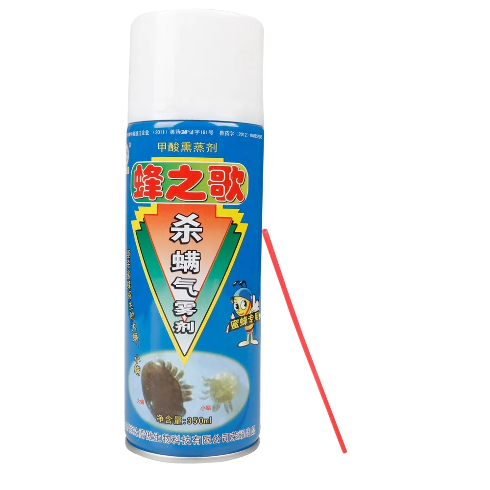 
 Пчелиная песня 350 мл формированная кислота фумигант спрей varroa mites пчела Медицинский Аэрозоль  